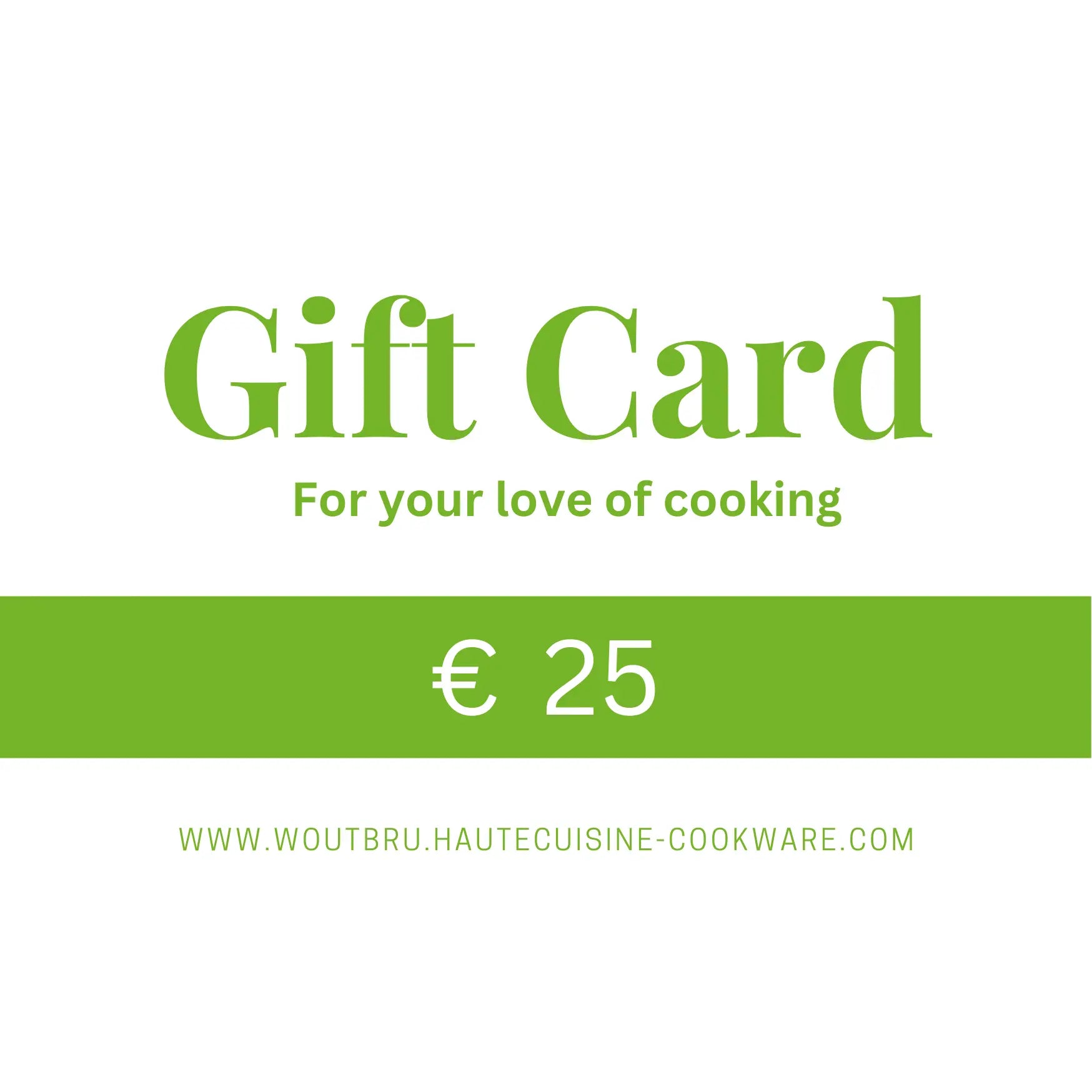 Gift Voucher Haute Cuisine