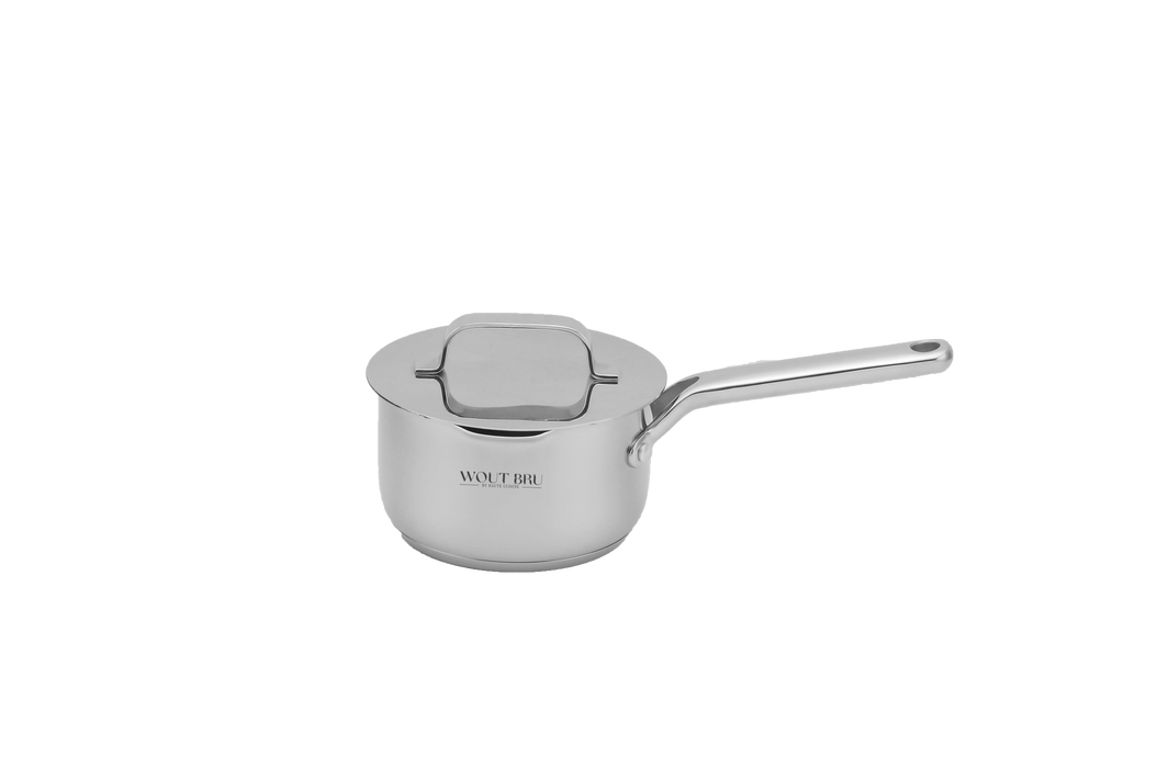 Stainless steel saucepan 16 cm