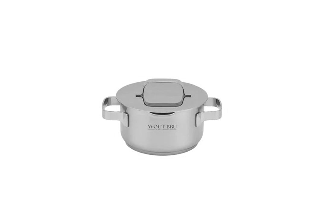 Stainless steel cooking pot 18 cm